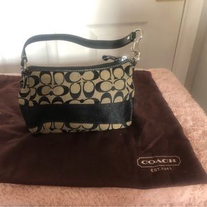 Coach Signature TP Handle Shoulder Bag